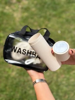 Neceser mas kit de aseo diario por MAYOR ($190 c/u paquete de 6 unidades) - imagen