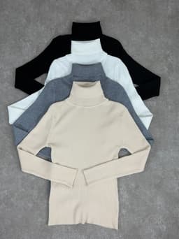 Polera morley de hilo por mayor (Pack de 12 unidades a $358 c/u) - imagen