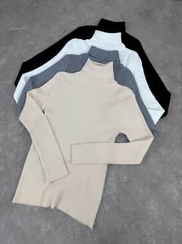 Polera morley de hilo por mayor (Pack de 12 unidades a $358 c/u) - imagen